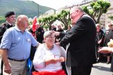 2011 Lourdes Pilgrimage - Archbishop Dolan with Malades (182/267)